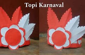 Contoh Topi Merah Putih Dari Kertas Karton