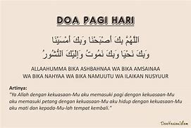 Doa Pagi Hari Islam